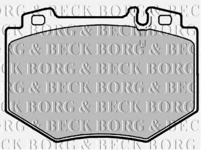 BORG & BECK bbp2137 -  Комплект тормозных колодок, дисковый тормоз